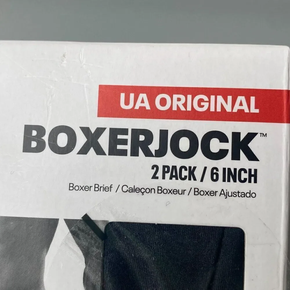 Under Armour Boxerjock Mens 4XL Boxer Brief 2 Pack New